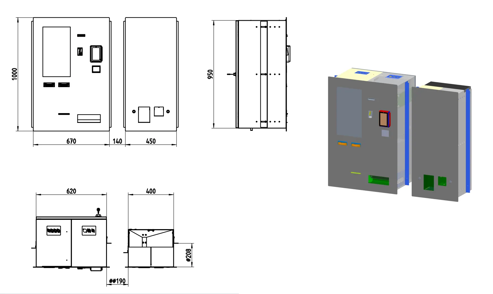 MX2150 drawing