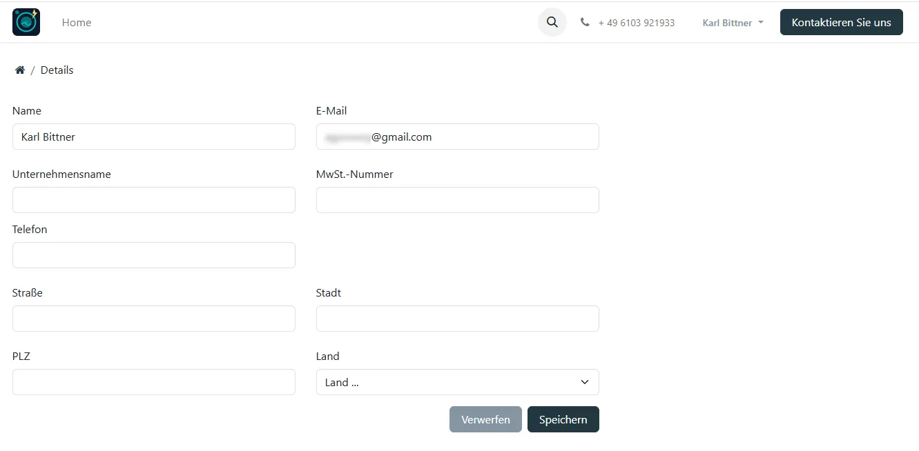 Support Portal Profile