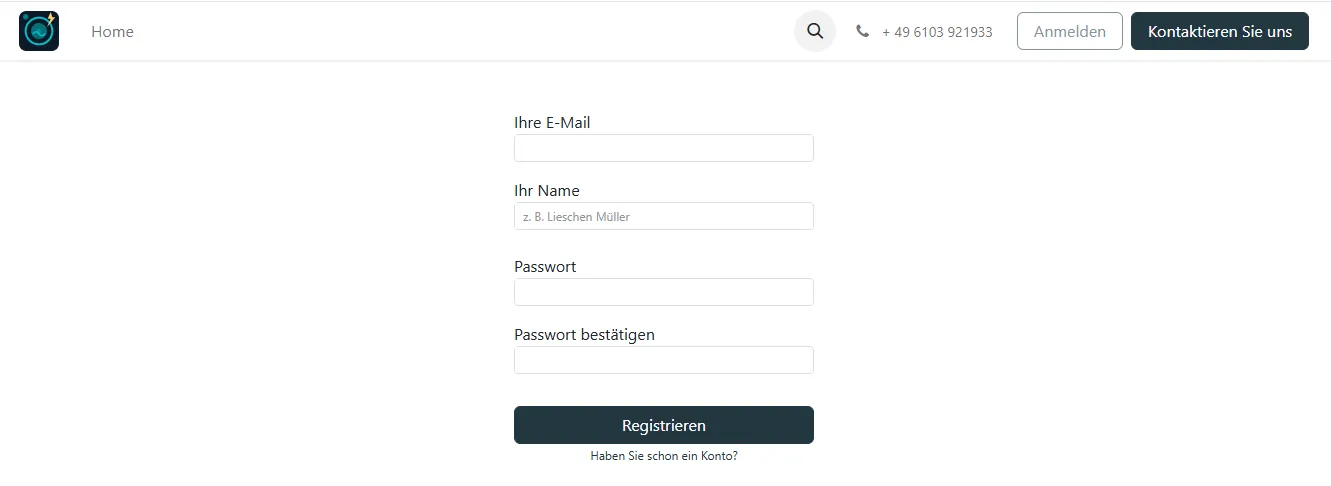 Support Portal Registration