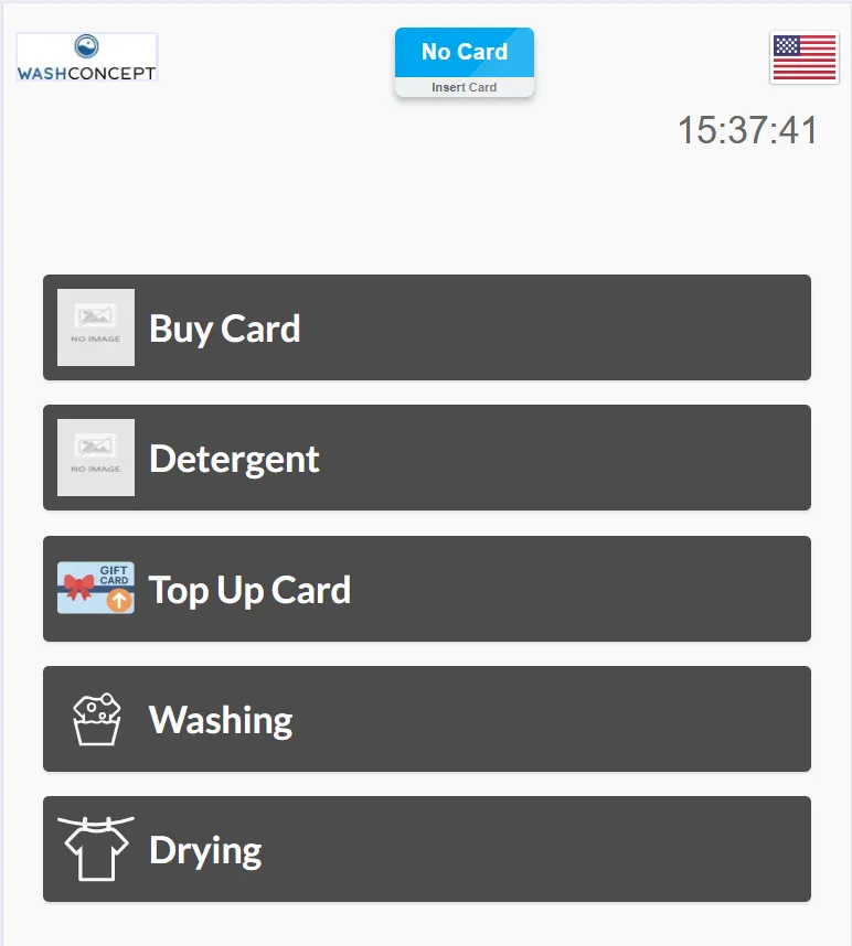 Vending Unit Simulator Main Screen