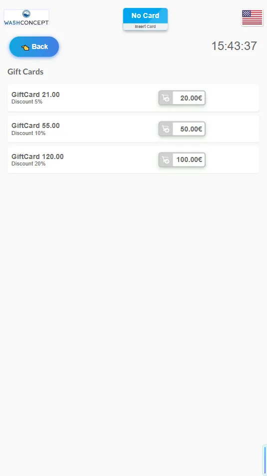 Top Up Options